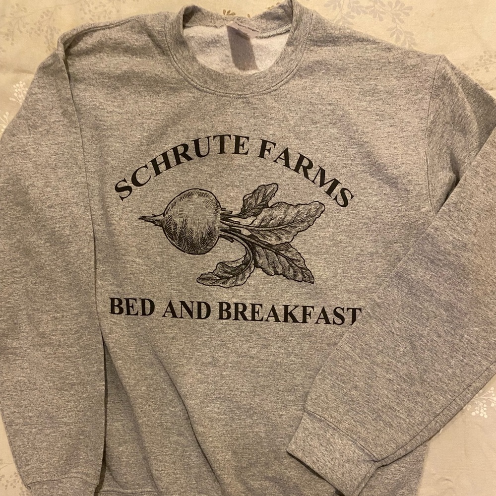 The Office “Schrute Farms” sweatshirt